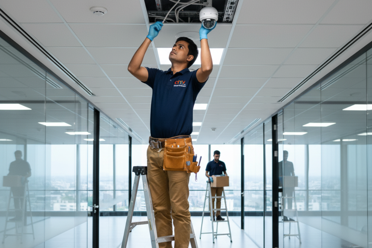 Professional CCTV Installation Noida